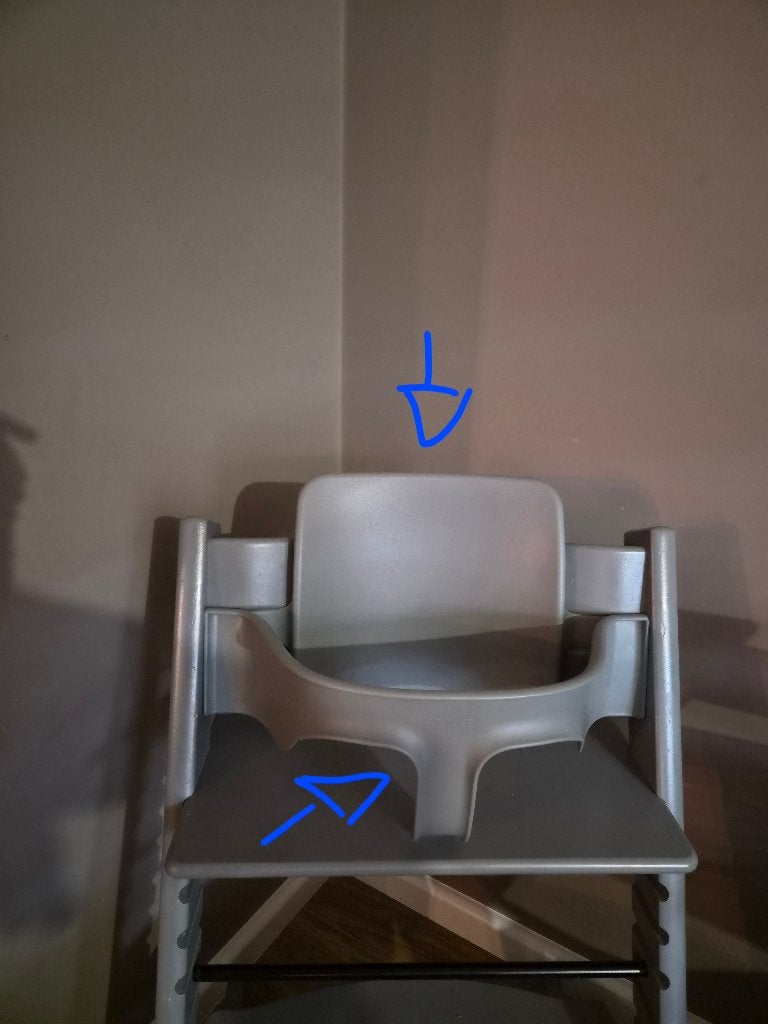 Stokke Trip Trap babyset, Kinderen en Baby's, Kinderstoelen, Ophalen, Gebruikt, Overige typen