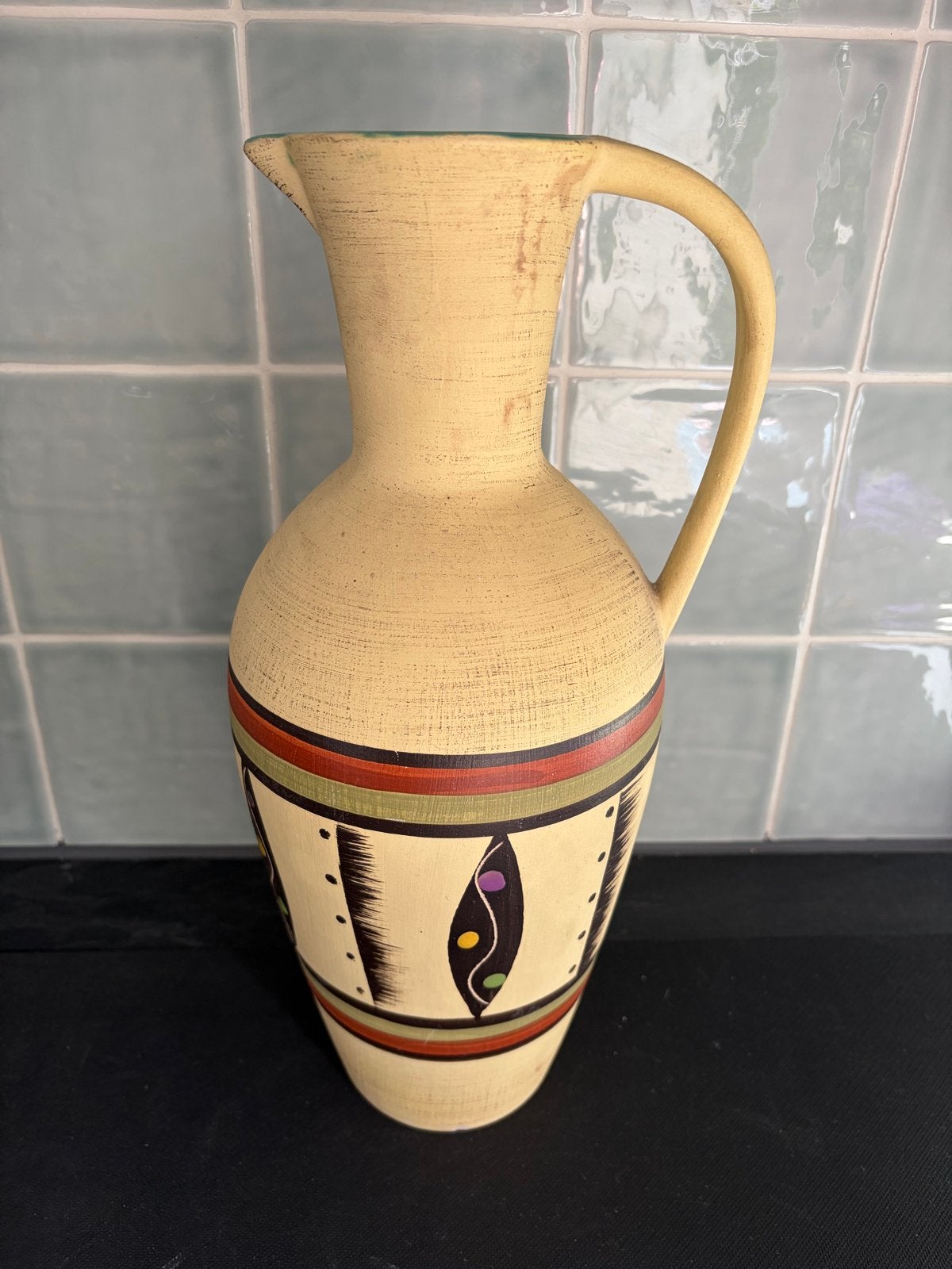 Vintage West Germany vaas 268-35, Bay Keramik, Antiek en Kunst, Antiek | Vazen, Ophalen