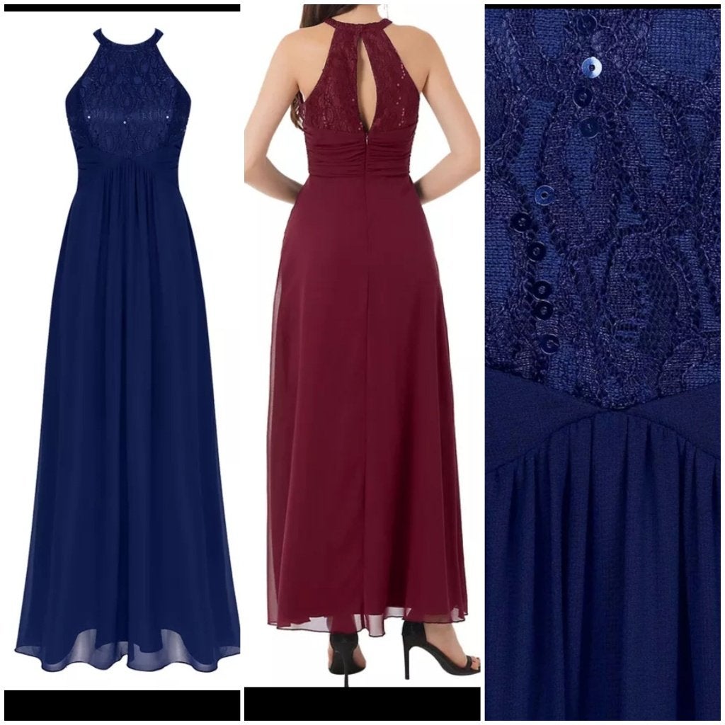 nieuwe galajurk maat 34 bordeaux, Galajurk, All2wish4, Nieuw, Ophalen of Verzenden