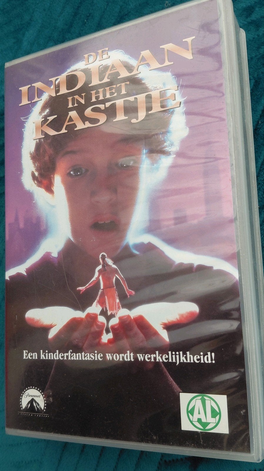 De Indiaan in het Kastje - VHS (Kinderfilm), Gebruikt, Alle leeftijden, Kinderfilm, VHS