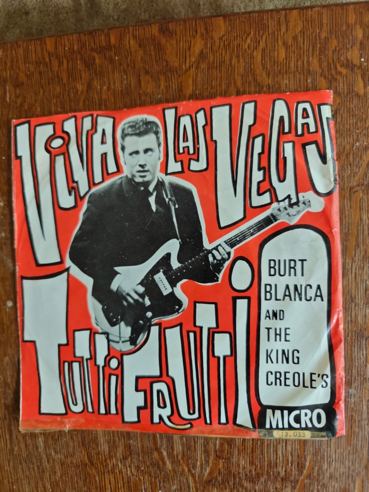 Burt Blanca and The King Creole's - Viva Las Vegas, Gebruikt, Pop, 7 inch, Ophalen of Verzenden