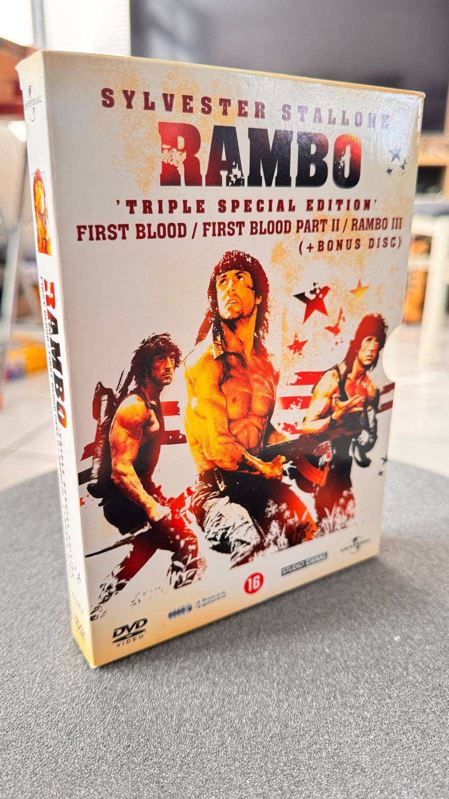 Rambo set dvd, Ophalen of Verzenden, Zo goed als nieuw