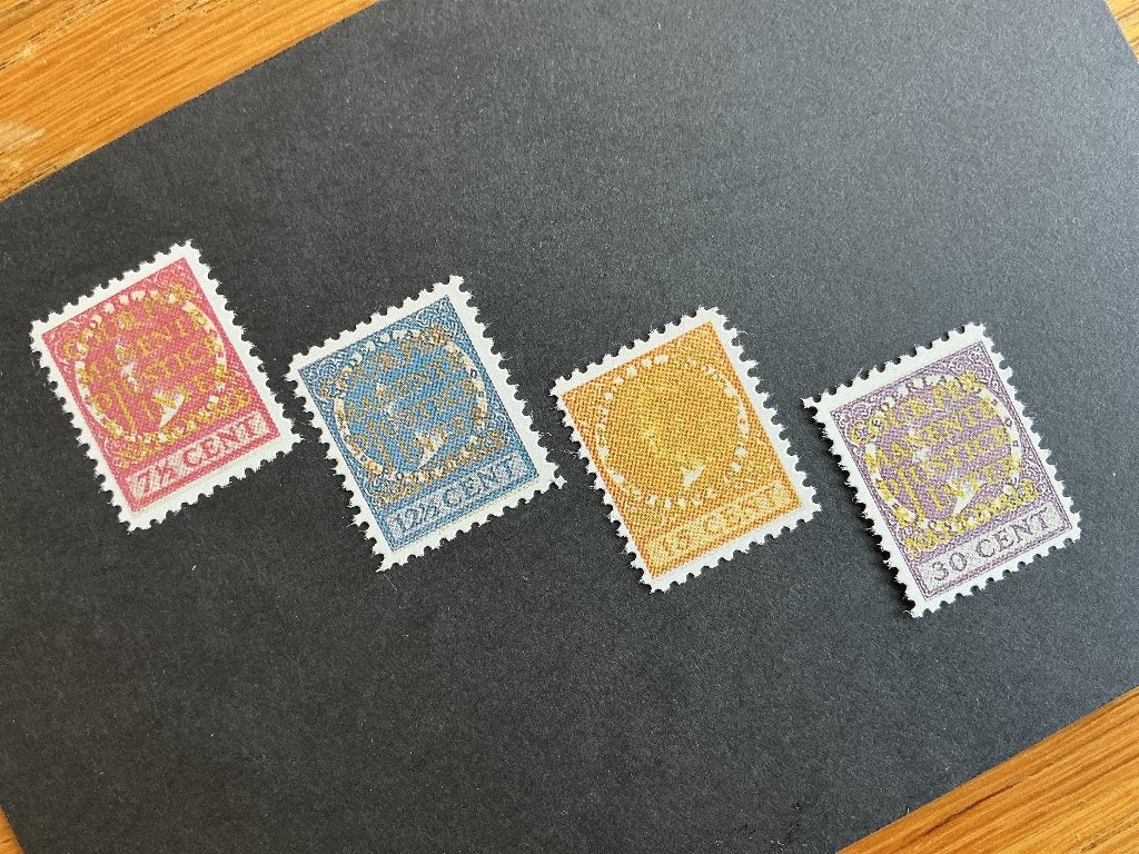 Dienst facsimile, Verzenden, Na 1940, Postfris