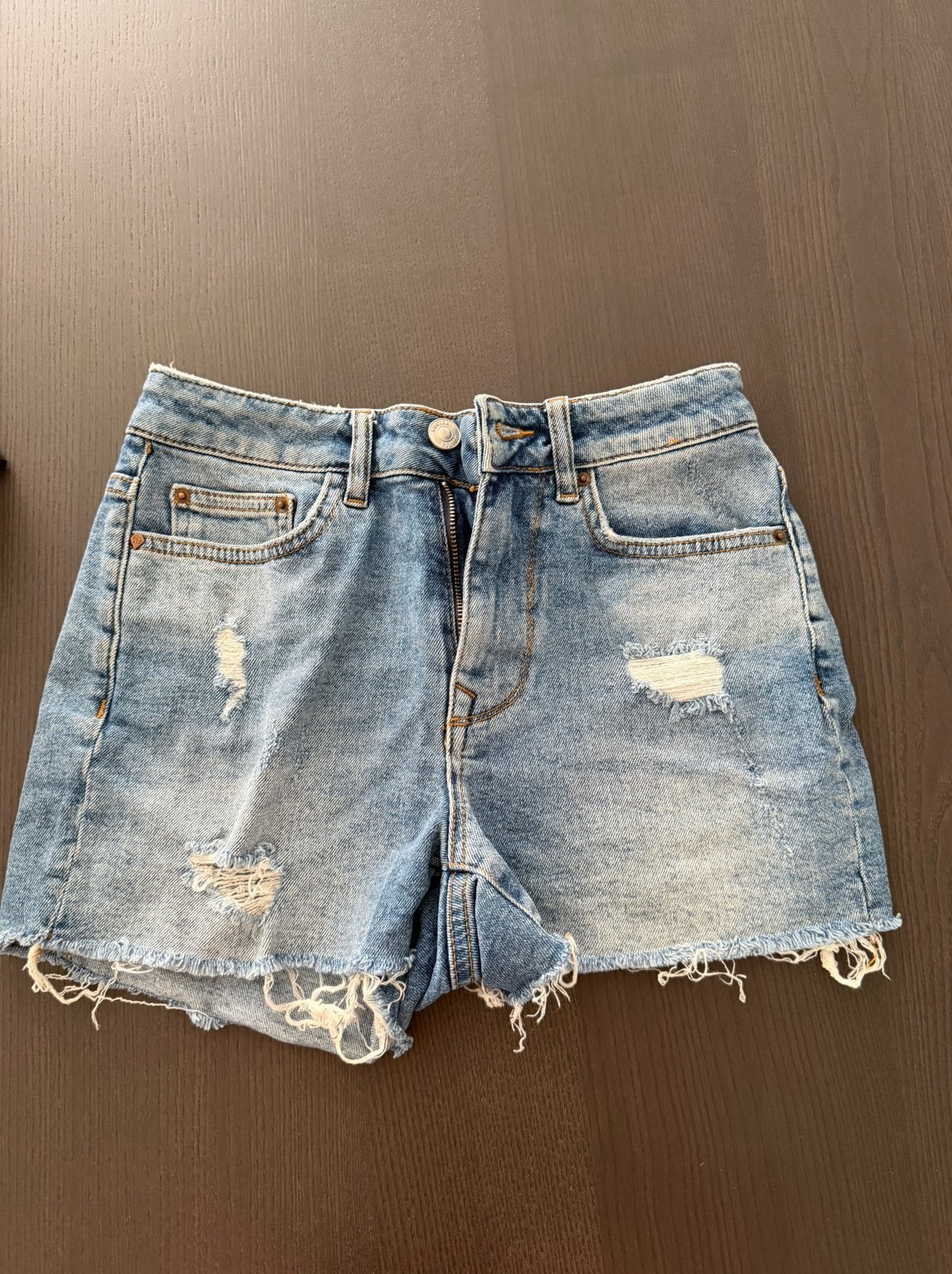 Costes korte spijkerbroek maat xs, Kleding | Dames, Ophalen of Verzenden, Zo goed als nieuw, Blauw, W27 (confectie 34) of kleiner