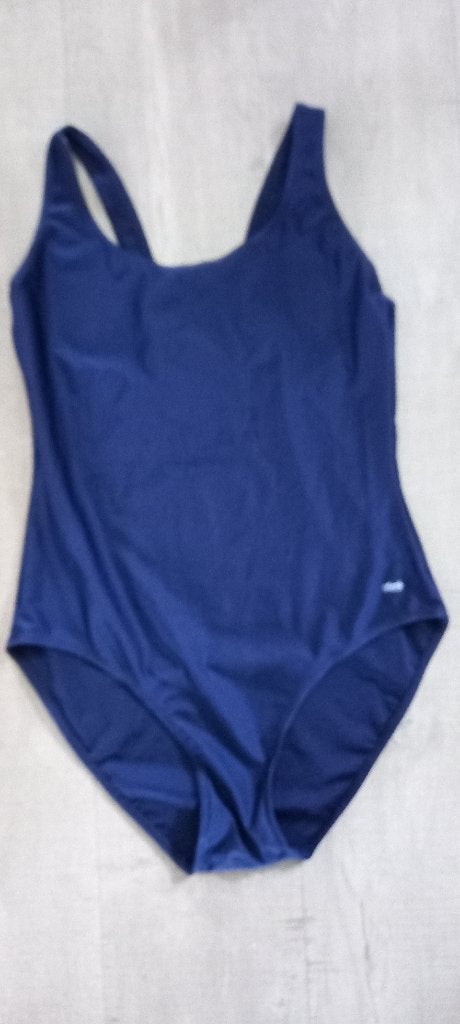 Etirel donkerblauw badpak maat 46., Kleding | Dames, Blauw, Badpak, Ophalen of Verzenden, Zo goed als nieuw