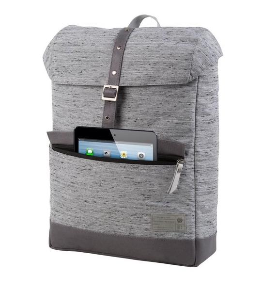 Rugtas met 13-15 inch Laptopvak Grijs 15,3 Liter Aanbieding!, 25 tot 40 cm, Nieuw, Ophalen of Verzenden, Overige merken