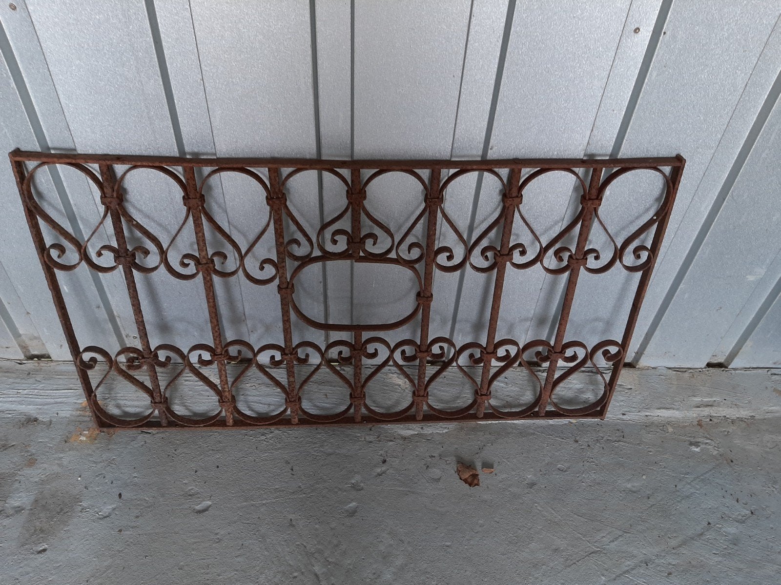 Decoratief smeedijzeren hekwerk - 2 stuks, Ophalen