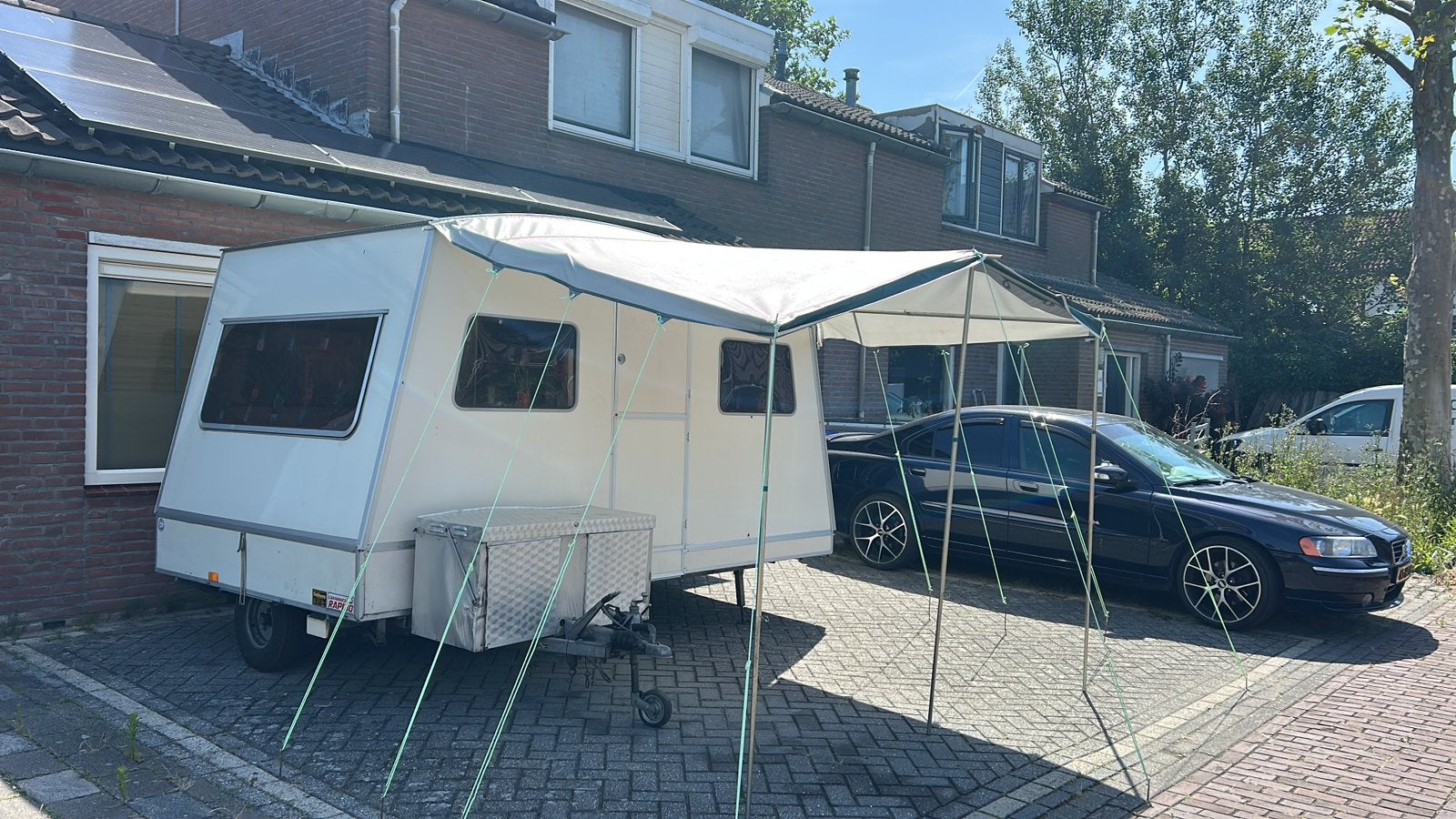 Rapido confort klapcaravan, Rondzit, Oven, Tot en met 4, 2 aparte bedden