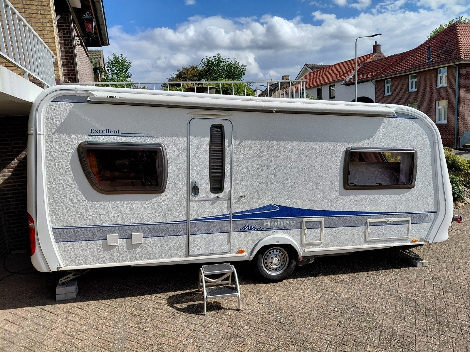 Hobby Excellent 540UL enkele bedden, mover, zakluifel+tent, 2 aparte bedden, Rondzit, Hobby, Particulier