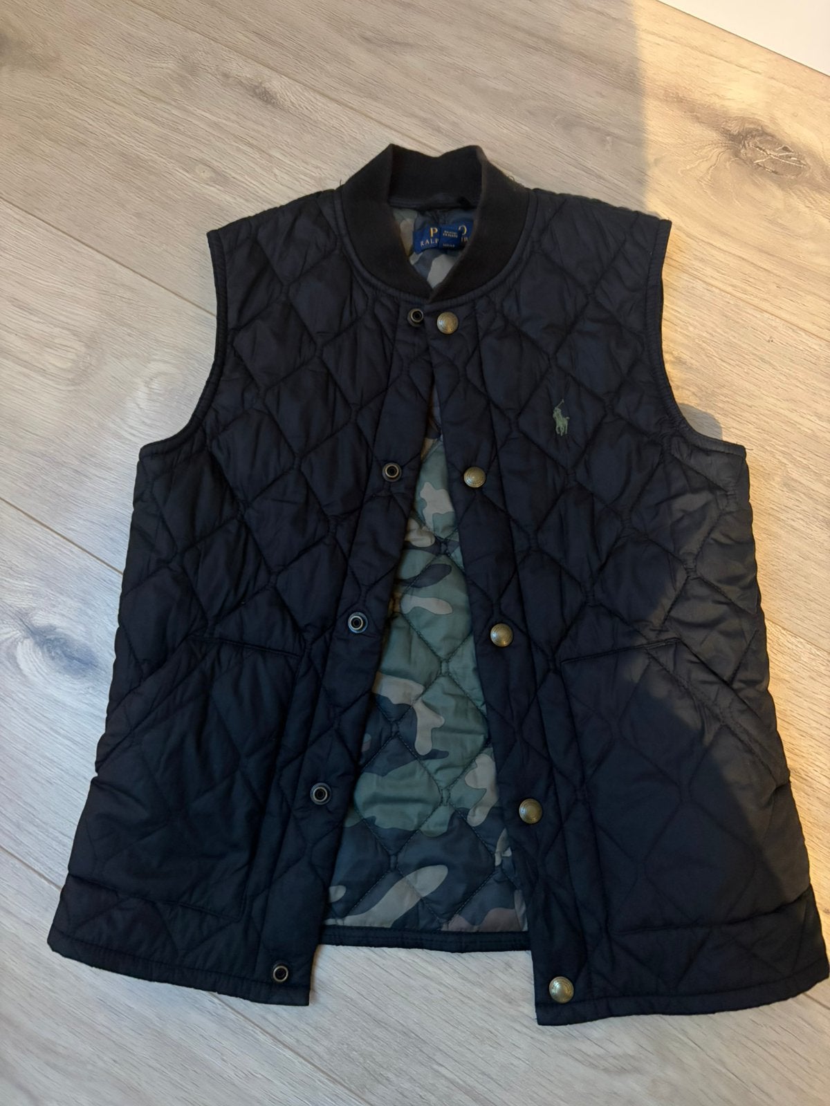 Polo Ralph Lauren bodywarmer, Kinderen en Baby's, Ophalen of Verzenden, Zo goed als nieuw, Jongen, Jas