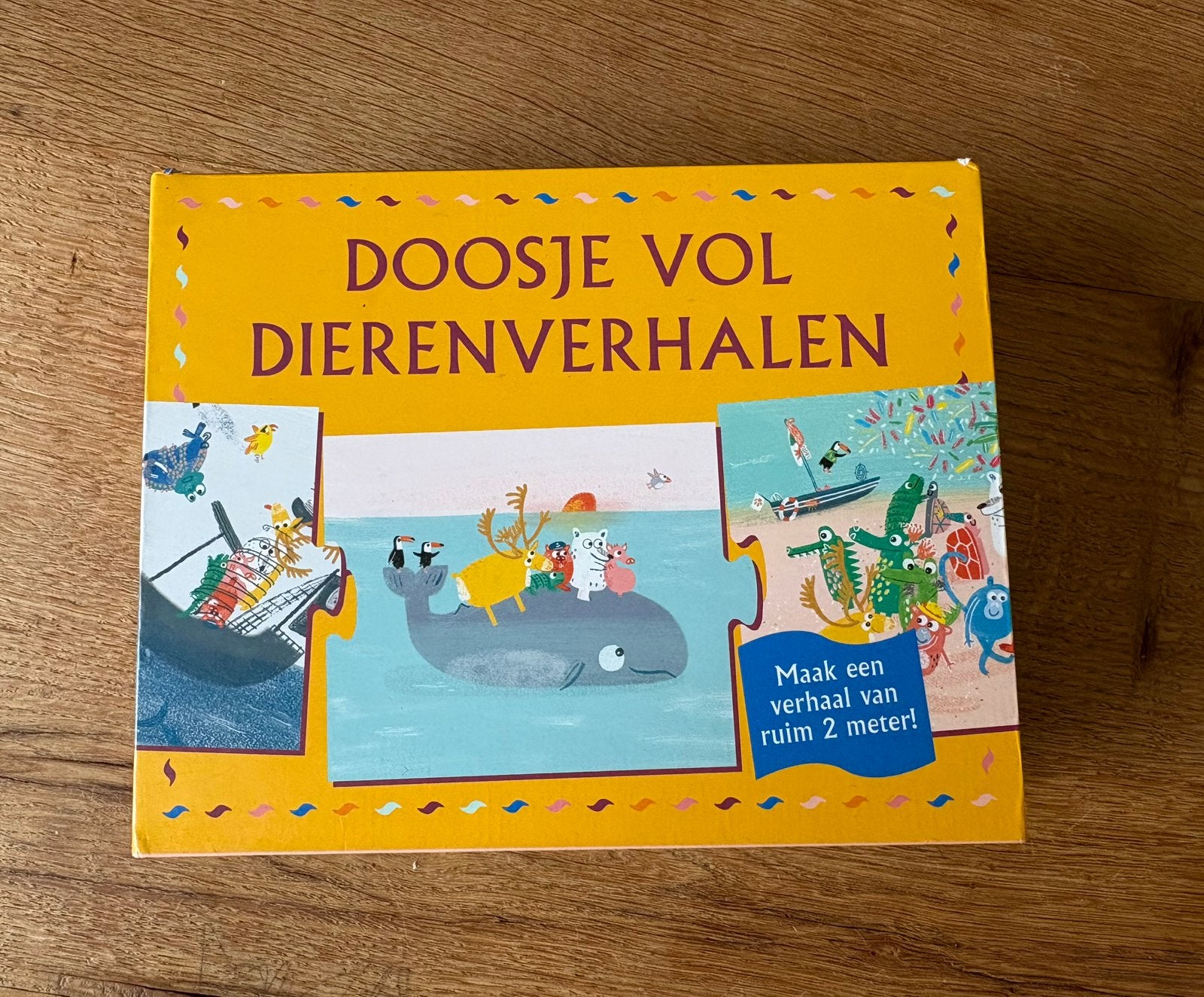 Doosje vol dierenverhalen, Ophalen of Verzenden, Zo goed als nieuw