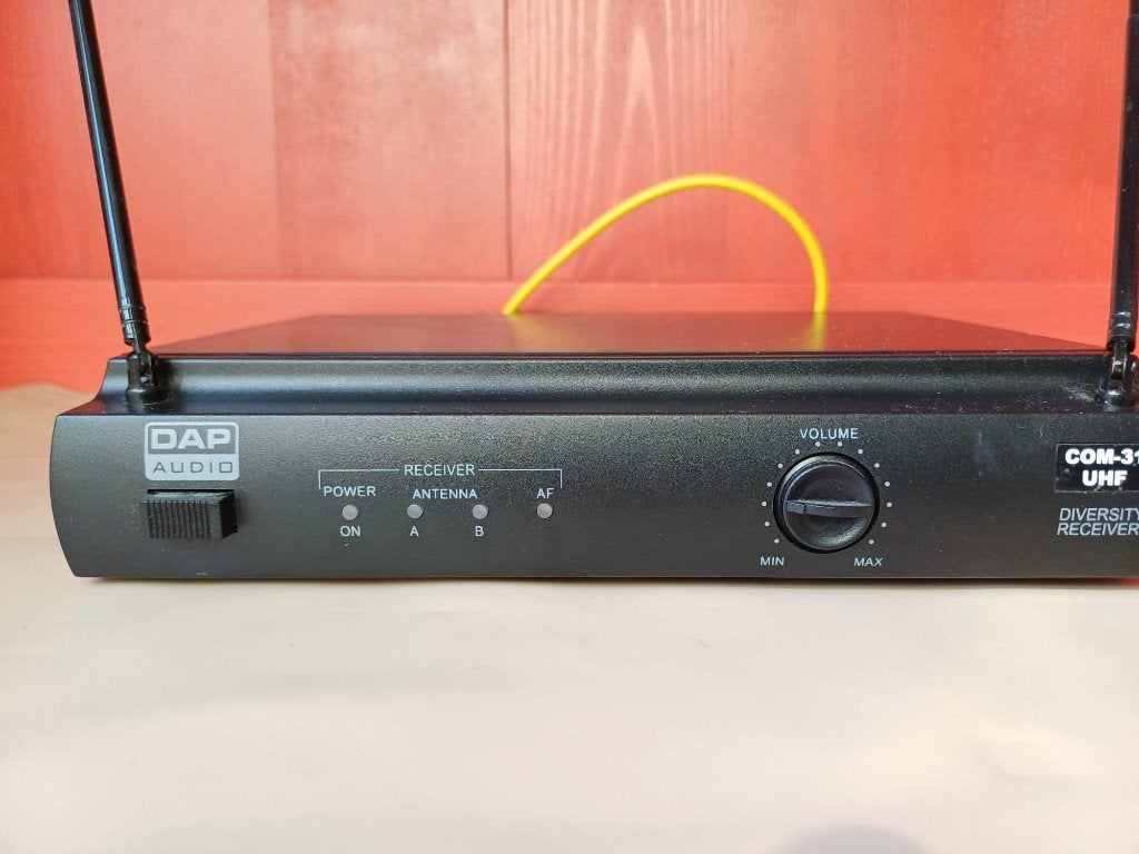 DAP Audio COM-31 UHF draadloos microfoonsysteem, Ophalen of Verzenden, Overige typen, Draadloos
