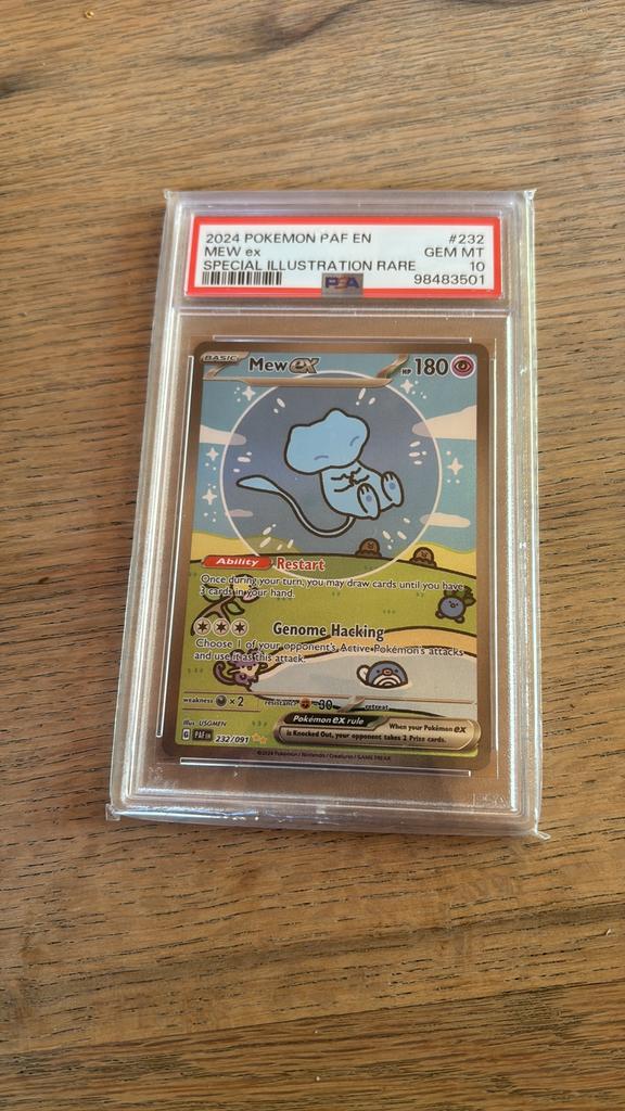 Bubbel mew psa 10! 232/91#, Ophalen of Verzenden, Zo goed als nieuw