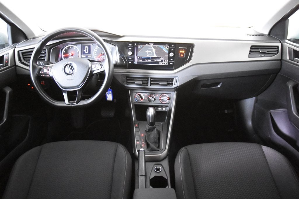 Volkswagen Polo 1.0 TSI DSG *1ste Eigenaar*Navigatie*PDC*DAB, Stof, Gebruikt, 1096 kg, Bedrijf