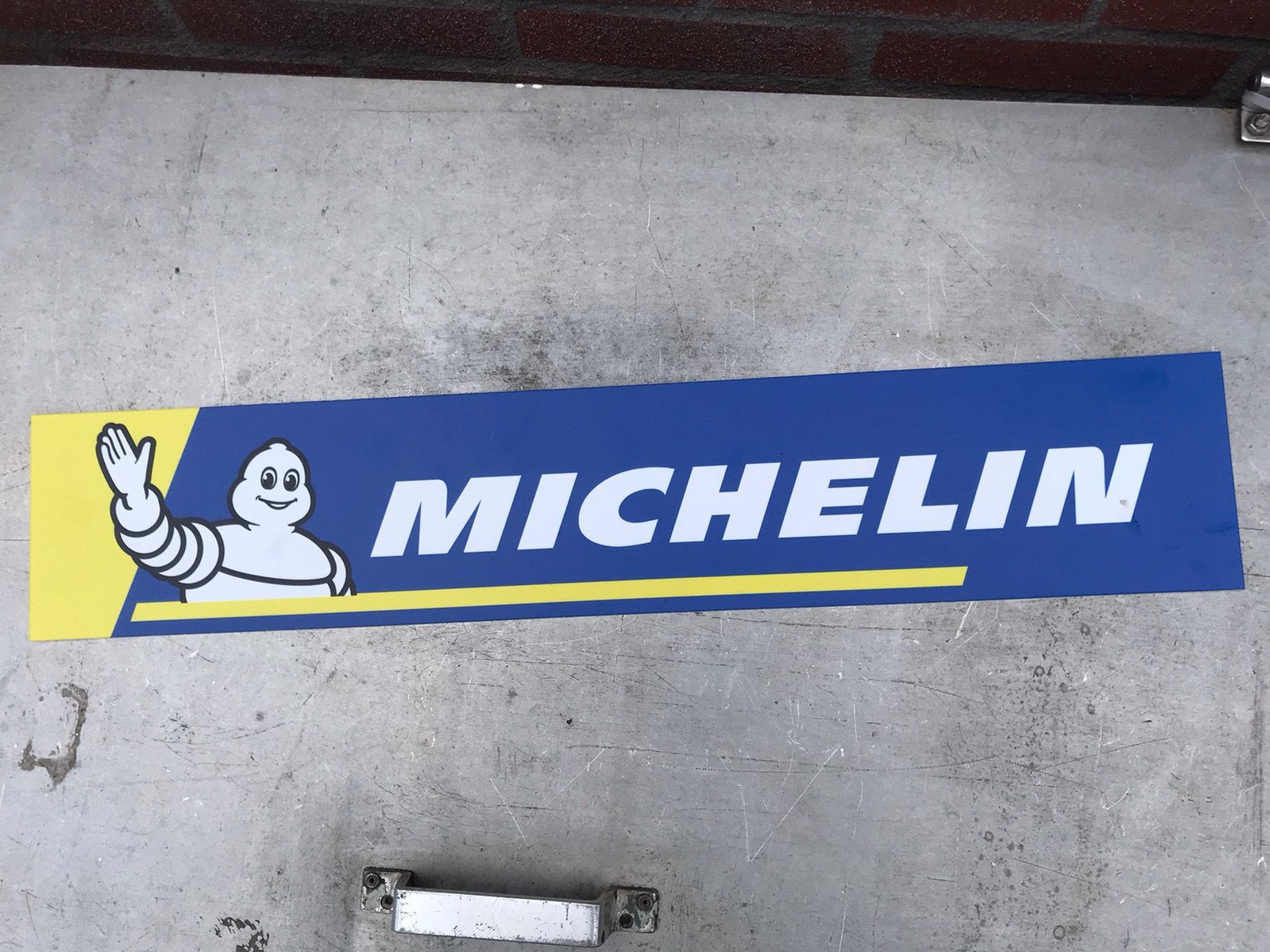MICHELIN banden reclamebord, Ophalen of Verzenden, Zo goed als nieuw, Reclamebord