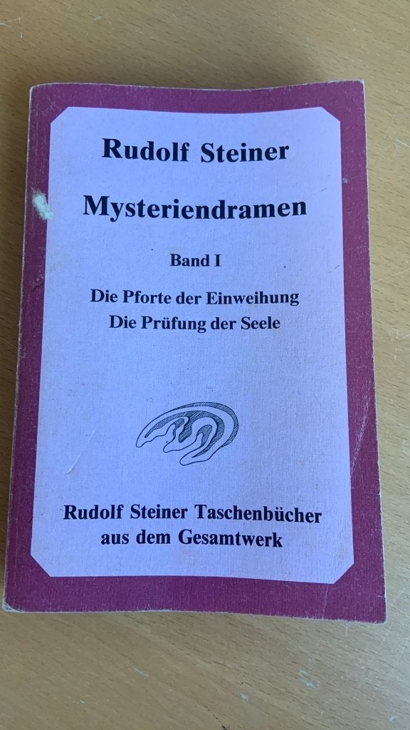 Mysteriendramen band 1 - Rudolf Steiner, Ophalen of Verzenden, Zo goed als nieuw