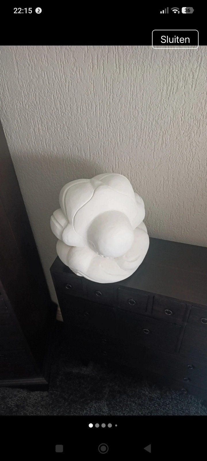Yogiman, huilende Buddha, weeping man 30 cm, Huis en Inrichting, Woonaccessoires | Overige, Ophalen of Verzenden