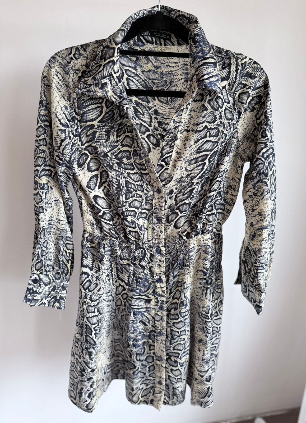 Zara jurk maat S, Kleding | Dames, Ophalen of Verzenden, Zo goed als nieuw, Maat 36 (S), Blauw