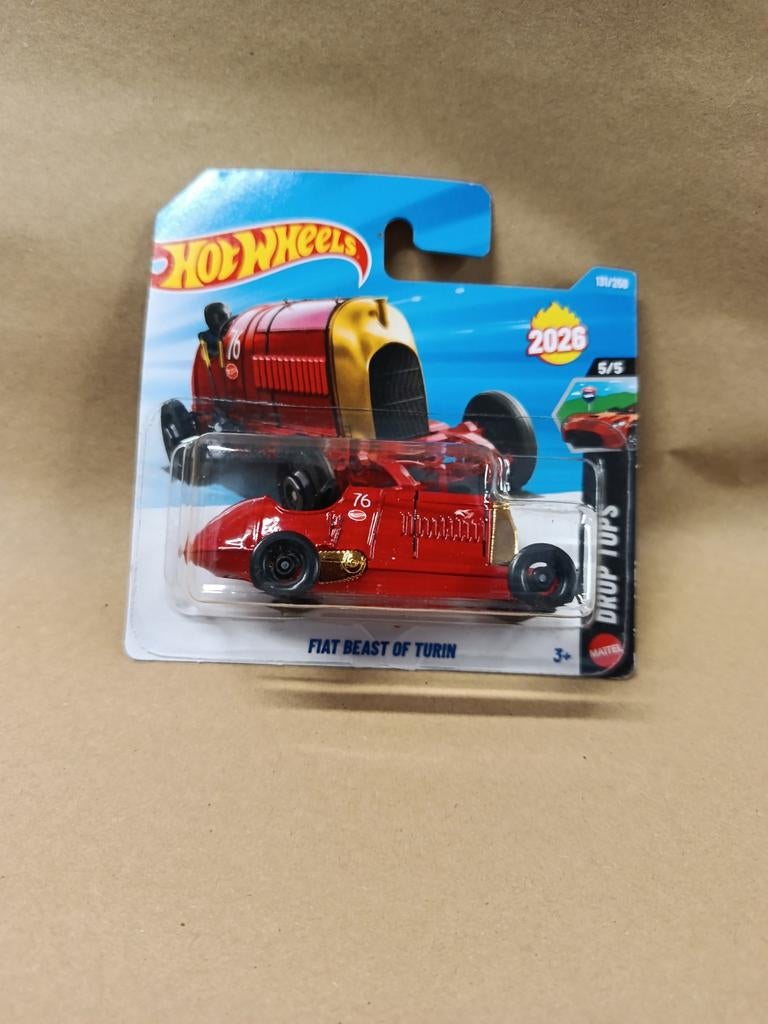Hotwheels  fiat beast of turin, Ophalen of Verzenden, Nieuw, Auto