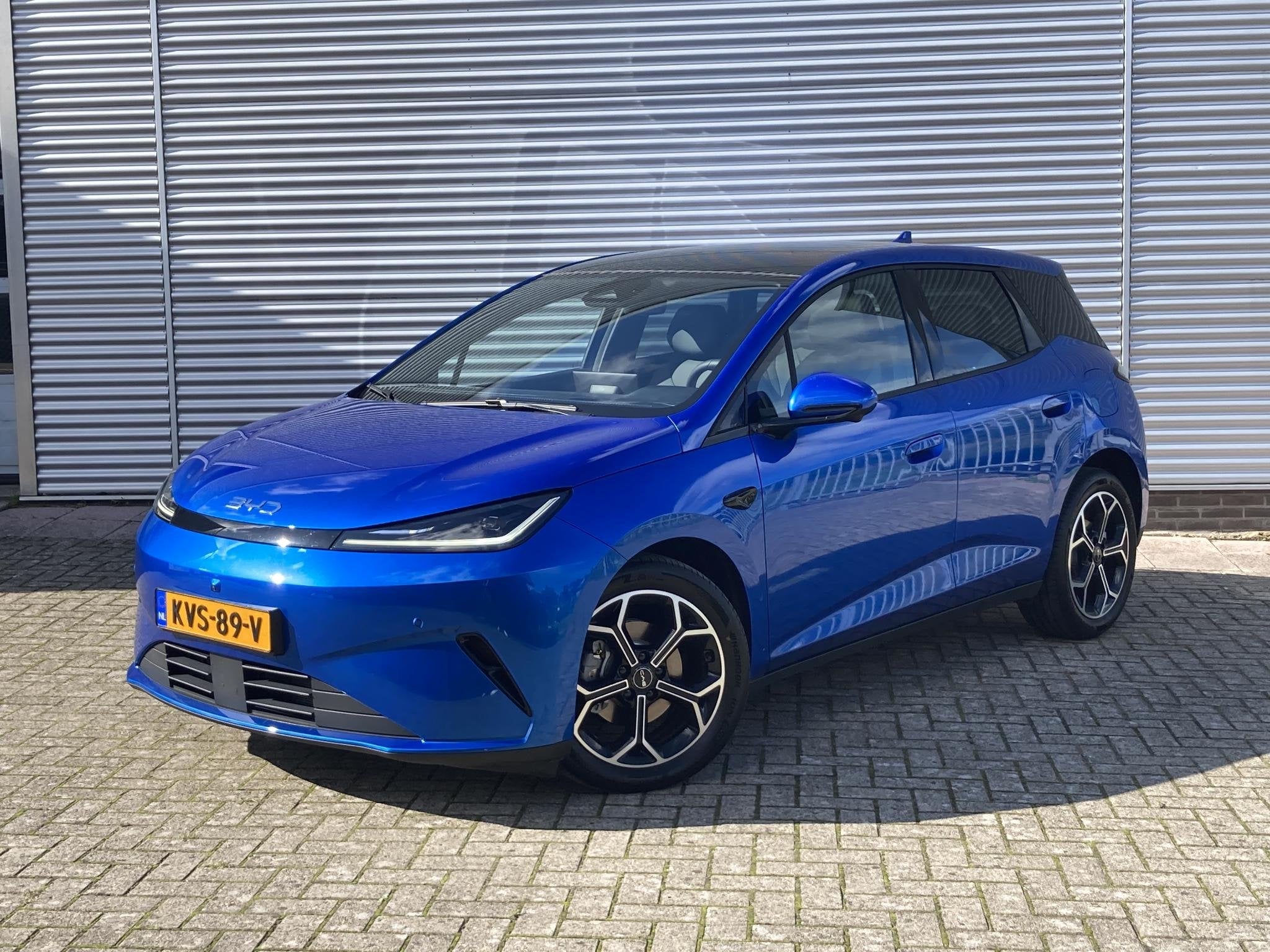 BYD DOLPHIN G 1.5L DM-i Comfort | Plug in | Panorama Dak | 3, Auto's, 1498 cc, 4 cilinders, Blauw, Leder en Stof