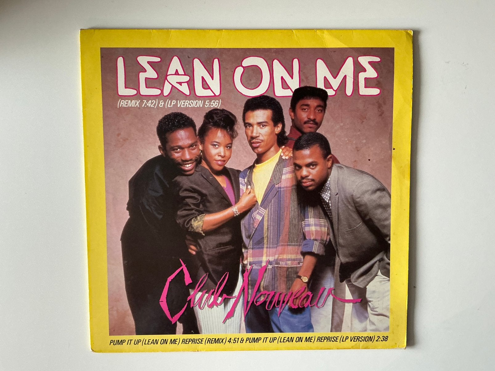 Club Nouveau – Lean On Me 12” funk soul disco, Gebruikt, Ophalen of Verzenden, Disco, 12 inch