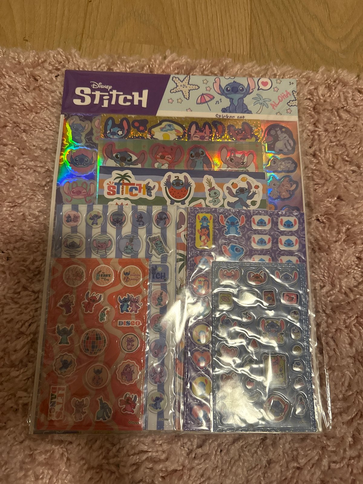 Disney Stitch Sticker Set - Nieuw in verpakking, Ophalen, Nieuw, Meerdere stickers