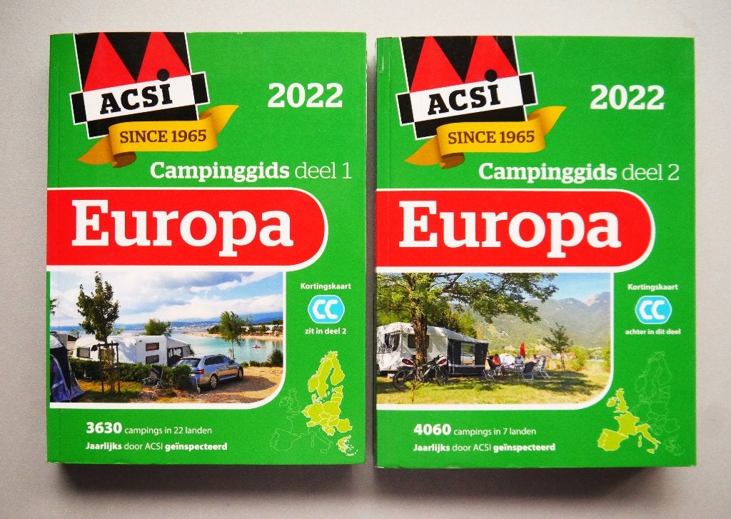 ACSI Campinggids Europa, Overige merken, Europa, Nieuw, Ophalen of Verzenden
