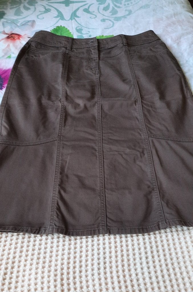 rok Frank Walder, Kleding | Dames, Bruin, Maat 42/44 (L), Ophalen of Verzenden, Gedragen