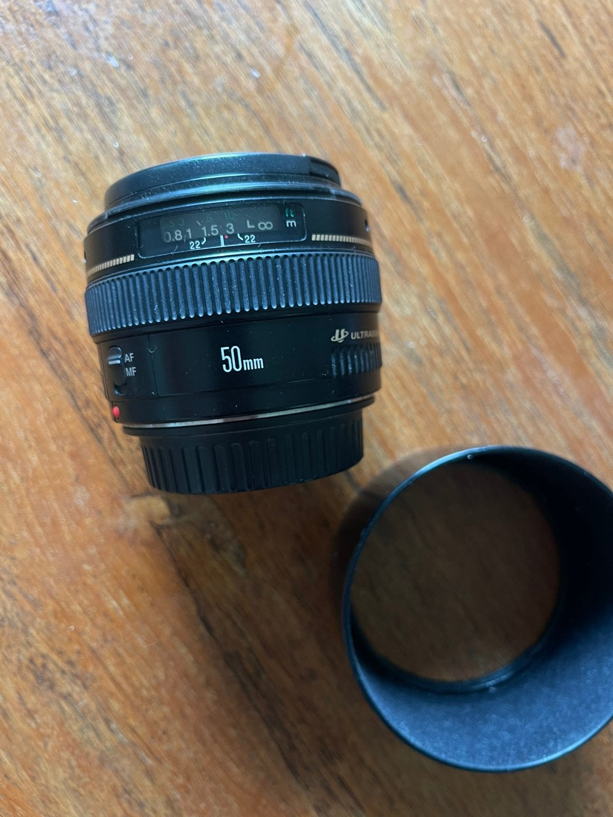 Canon EF 50mm F/1.4, Audio, Tv en Foto, Fotografie | Lenzen en Objectieven, Canon, Ophalen of Verzenden, Standaardlens, 50 mm