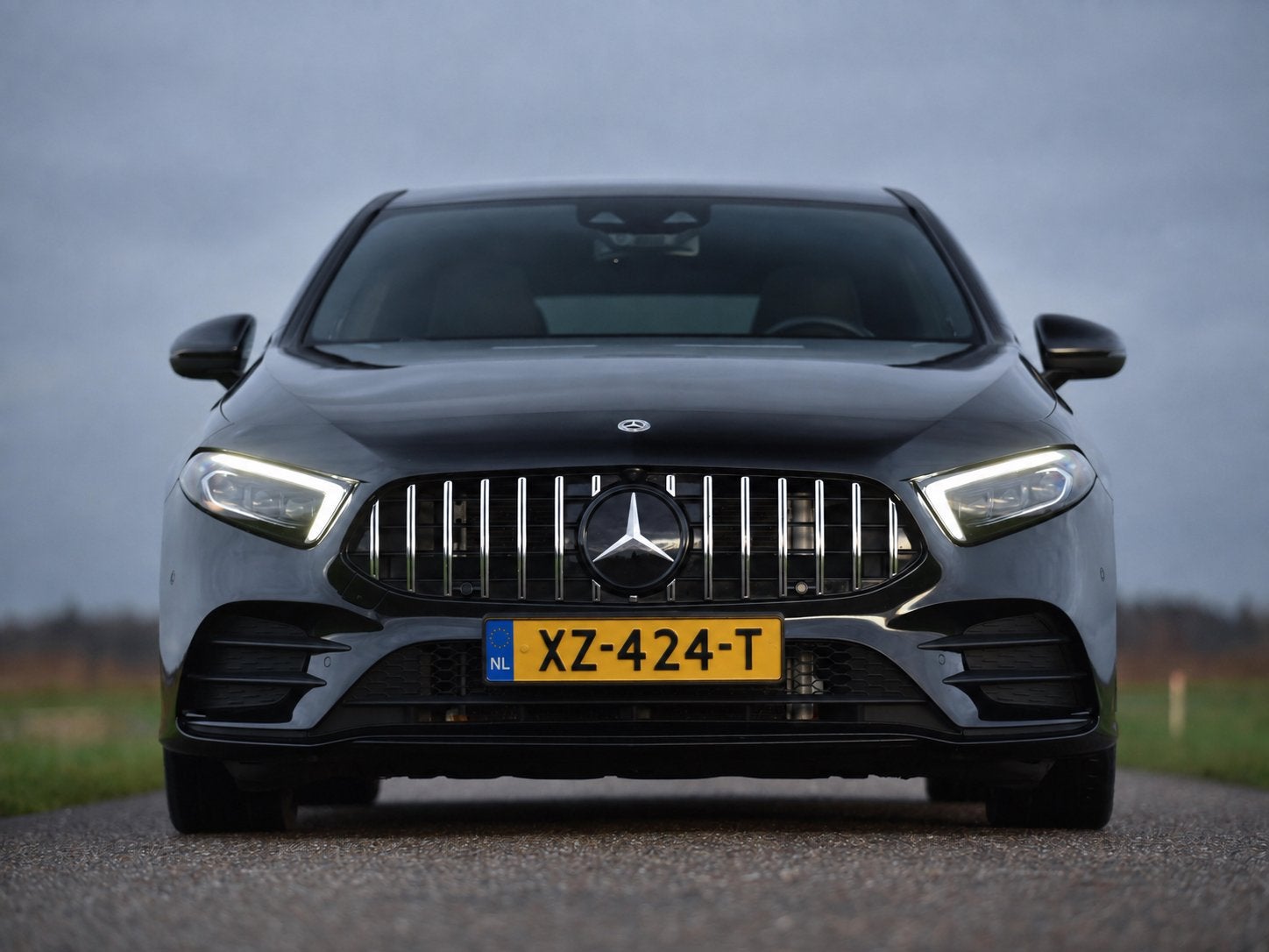 A-200 AMG Line 2019. Bomvol opties, Automaat, Zwart, 4 cilinders, Zwart
