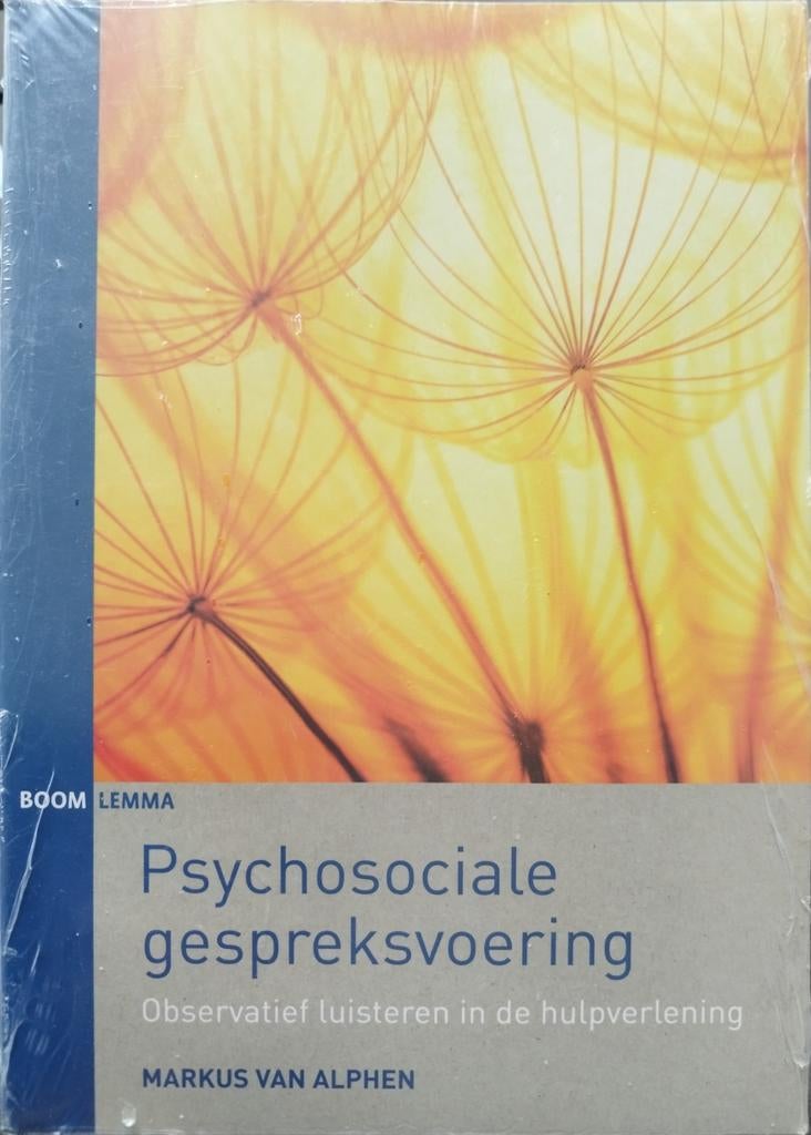 Markus van Alphen - Psychosociale gespreksvoering, Ophalen of Verzenden, Nieuw, Markus van Alphen