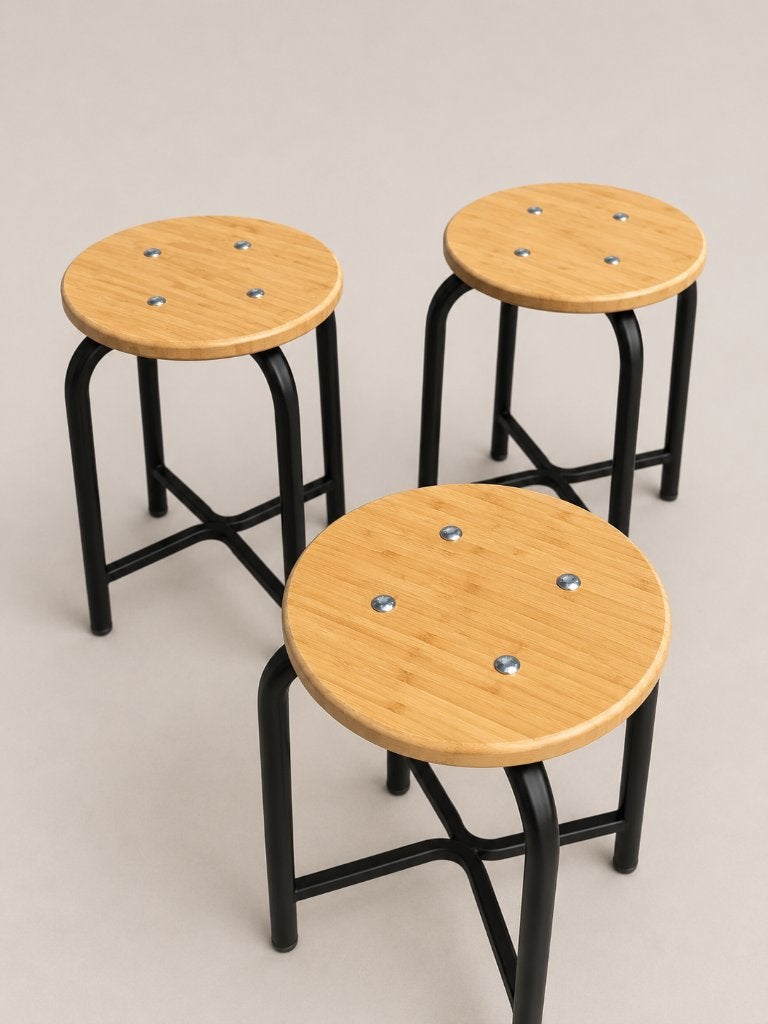 3 krukjes Handgemaakte, Ophalen, Nieuw, Hout