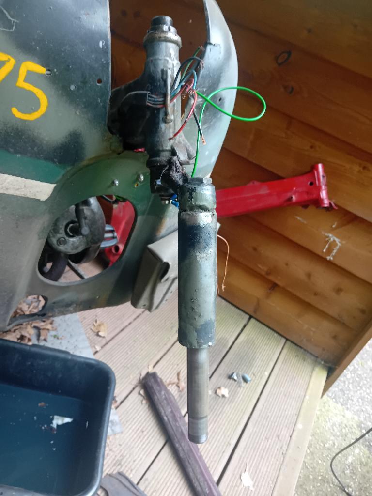 Puch t-stuk voorvork, Fietsen en Brommers, Verzenden, Gebruikt, Overige typen