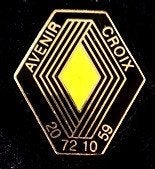 Renault Avenir Croix pin- emaille, Verzenden, Nieuw, Transport, Speldje of Pin