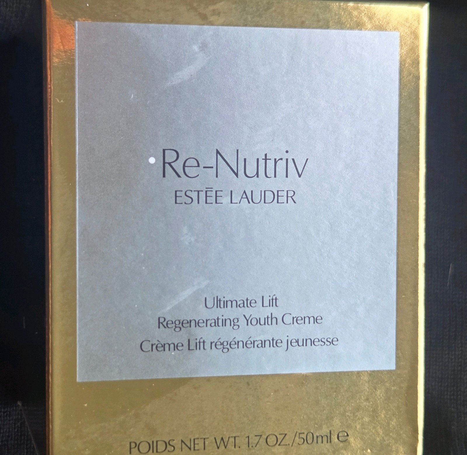 Estée Lauder Re-Nutriv Youth Crème 50ml - Nieuw, Verzenden, Nieuw, Gehele gezicht, Verzorging