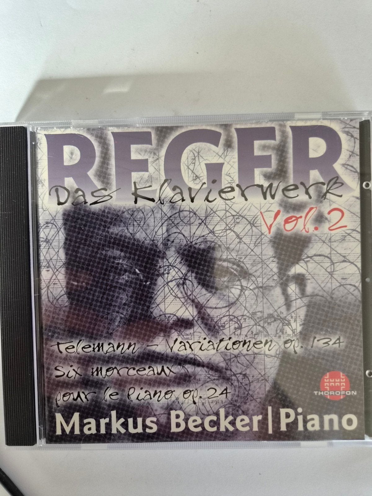 Max Reger - Das Klavierwerk Vol. 2 - Markus Becker CD, Overige componisten, Modernisme tot heden, Ophalen of Verzenden, Zo goed als nieuw