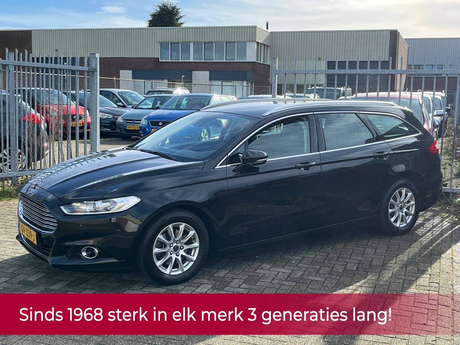 Ford Mondeo Wagon 1.5 Titanium 160PK NL AUTO NAP! Trekhaak l, Auto's, Ford, Voorwielaandrijving, Stof, 4 cilinders, Zwart