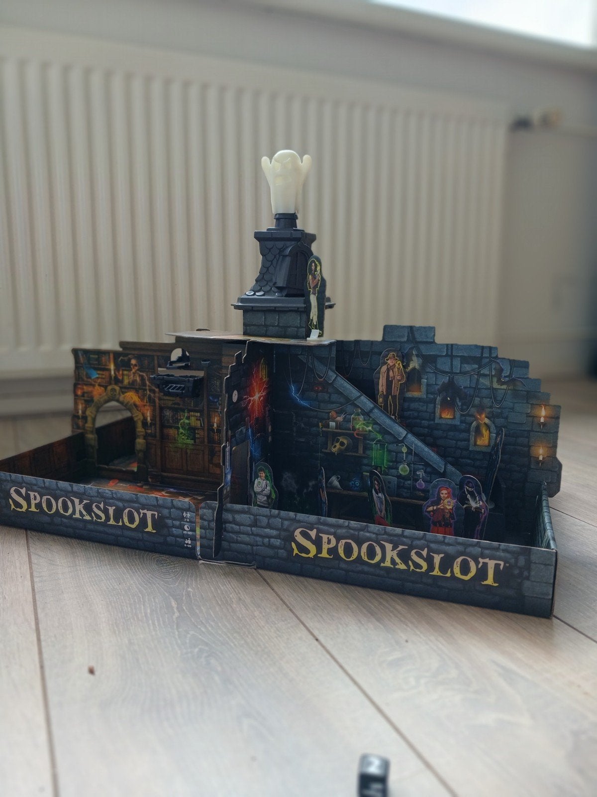 Spookslot 3D bordspel, Hobby en Vrije tijd, Gezelschapsspellen | Bordspellen, Drie of vier spelers, Ophalen of Verzenden, Gebruikt