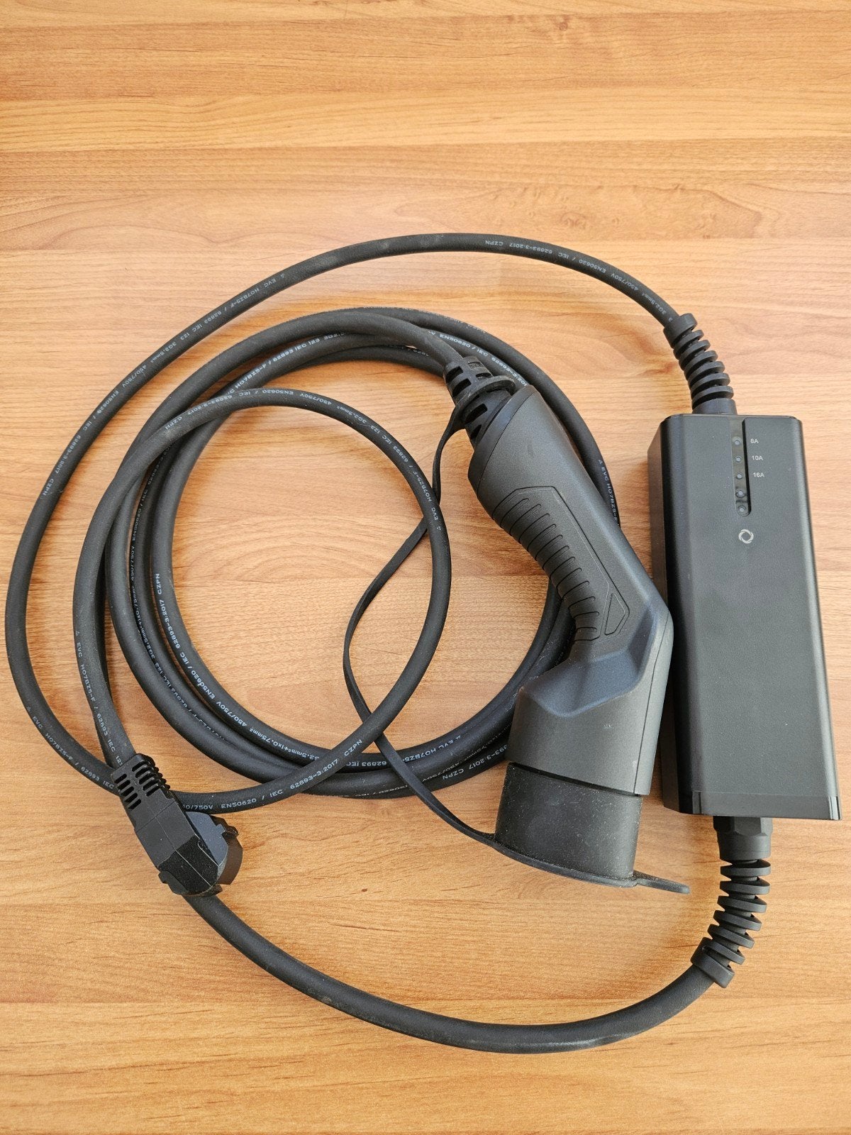 EV Lader 16A 220v stekker naar Type 2 Laadkabel, Ophalen of Verzenden, Nieuw, Laadpaal en Laadkabel