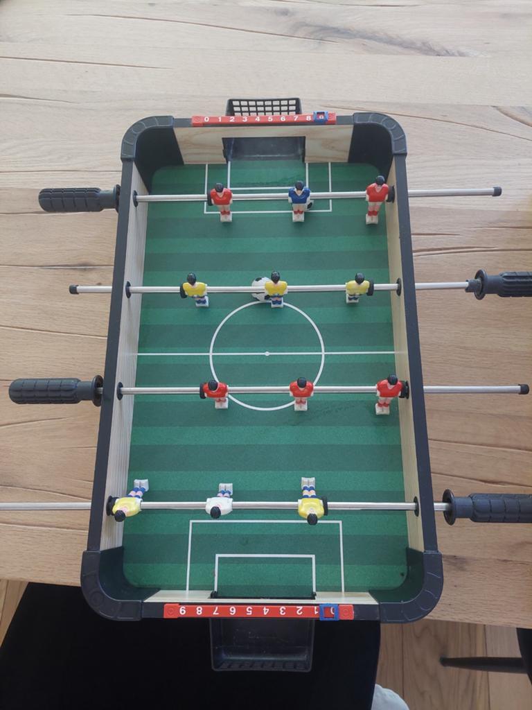 3-in-1 Tafelvoetbal, Tafeltennis, Airhockey, Ophalen, Zo goed als nieuw, Jongen of Meisje