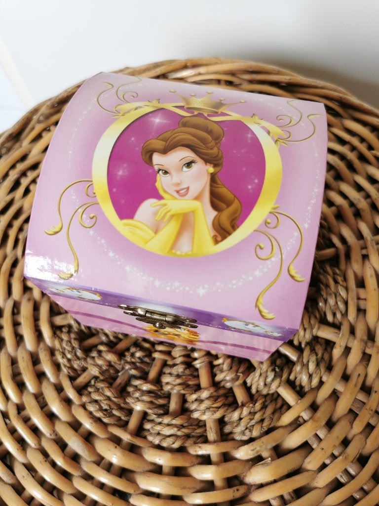 Disney Belle en het Beest muziek/sieradendoosje, Verzamelen, Ophalen of Verzenden, Assepoester of Belle, Gebruikt, Overige typen