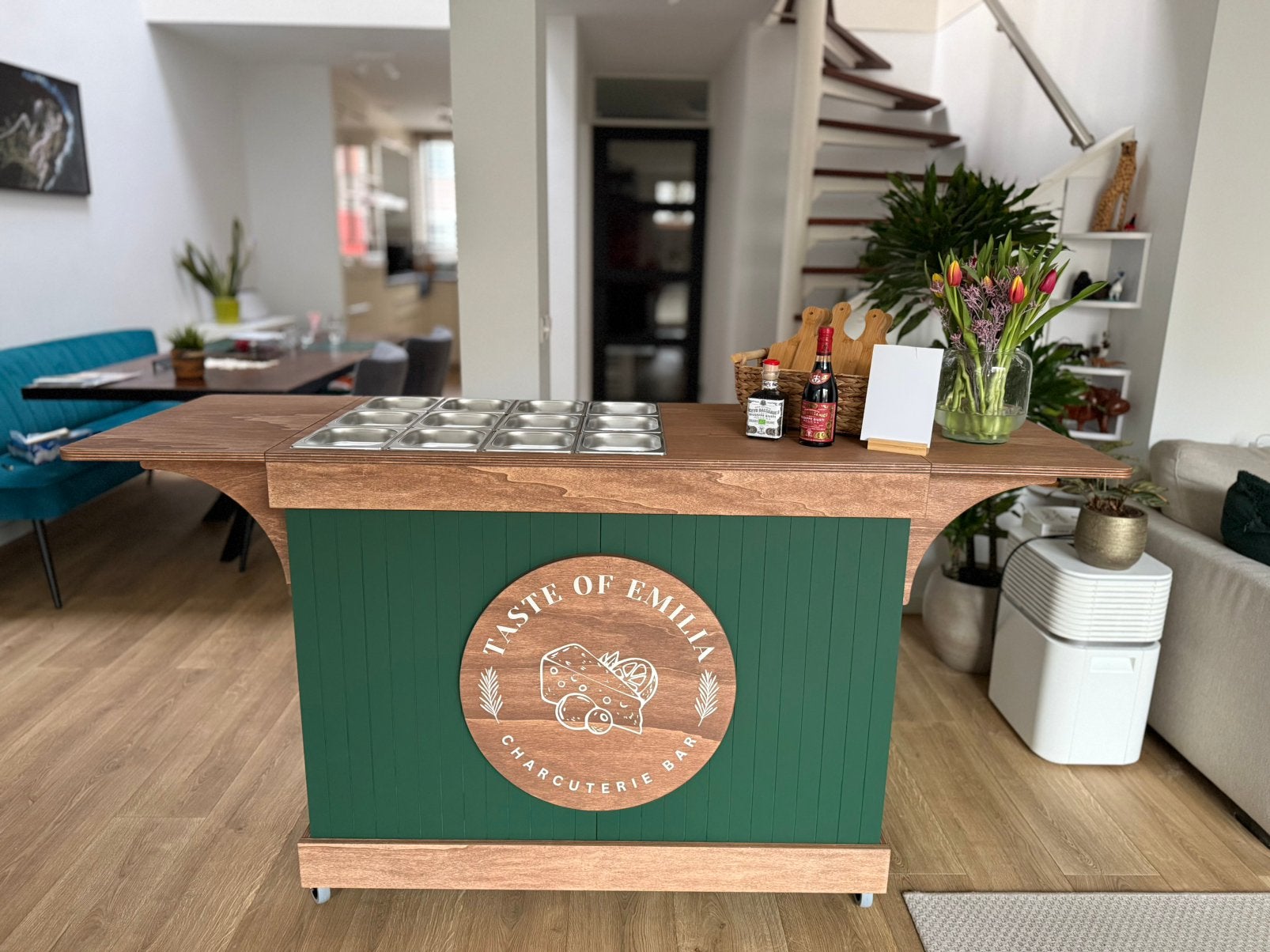 Mobiele charcuterie bar, compleet en verplaatsbaar, Ophalen of Verzenden