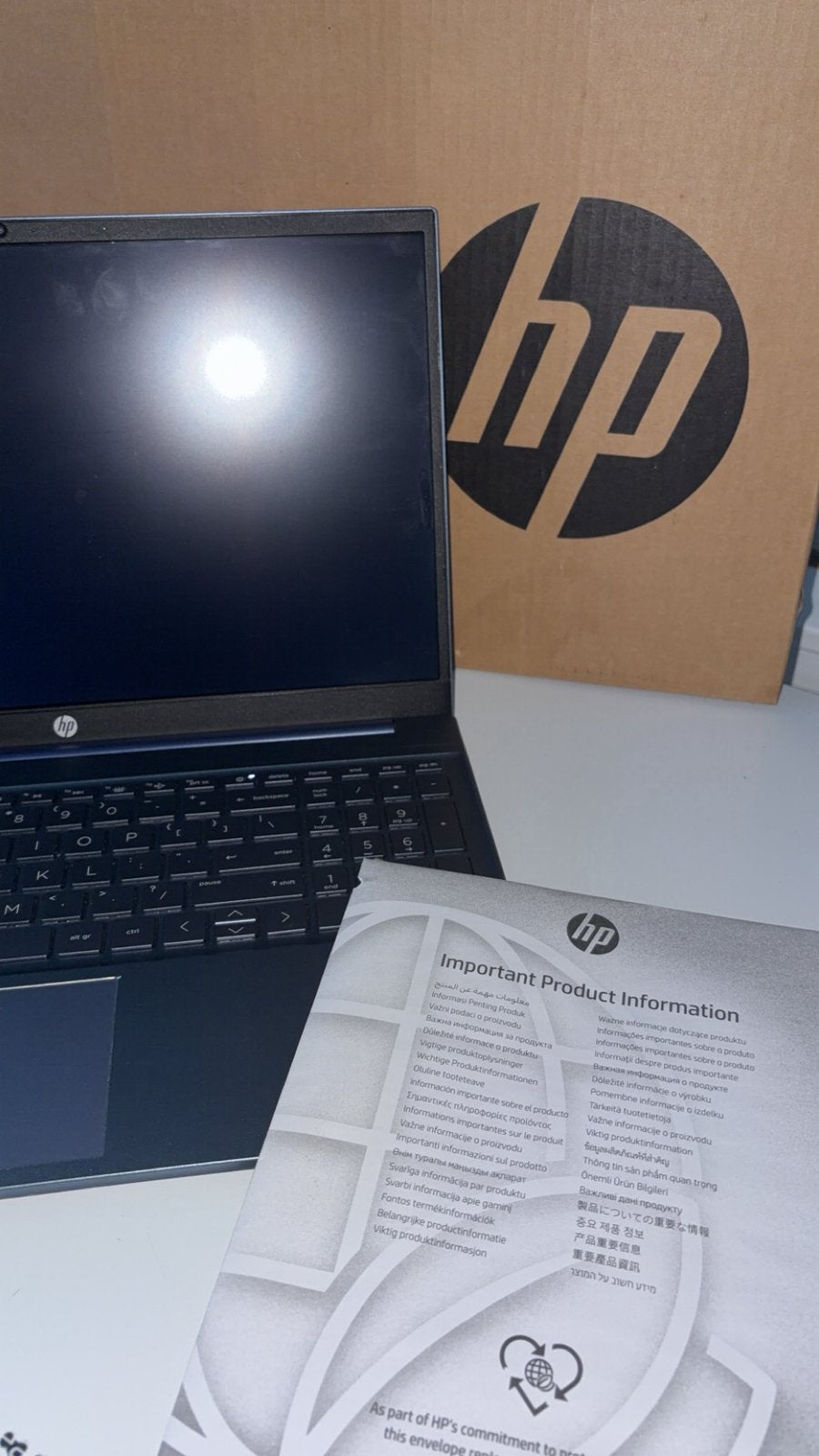 HP Pavilion laptop – AMD Ryzen 7 – 16GB RAM, Computers en Software, Ophalen, Zo goed als nieuw, 15 inch, 2 tot 3 Ghz