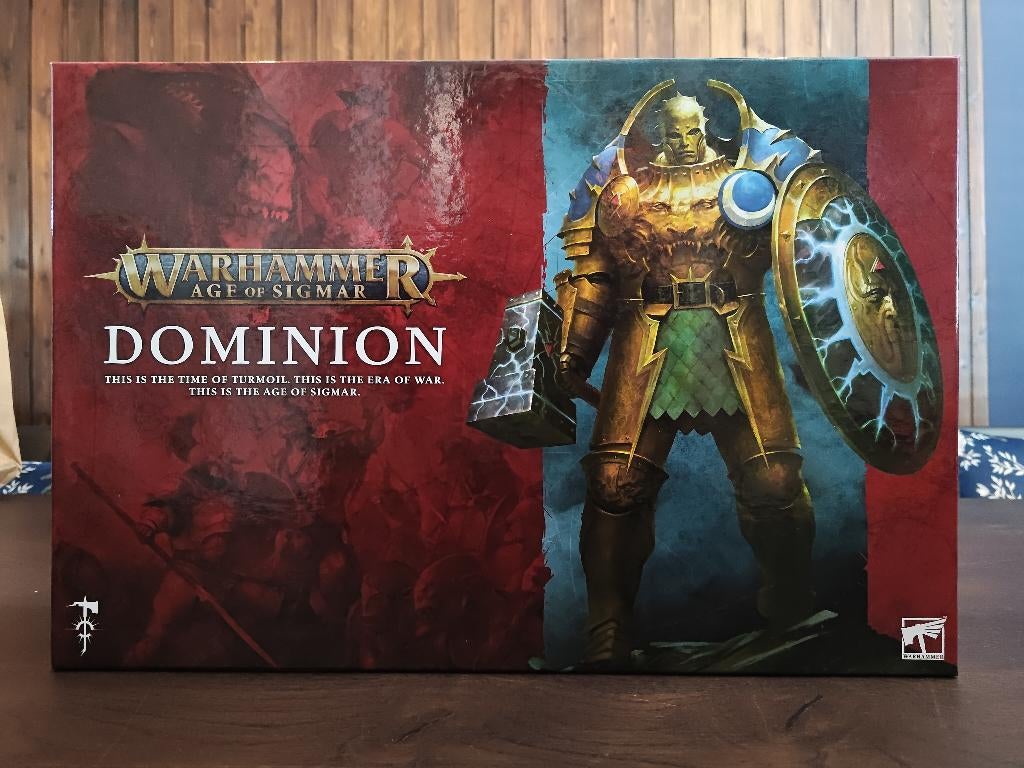 Warhammer Age of Sigmar (AoS) Dominion box Stormcast, Ophalen of Verzenden, Gebruikt, Warhammer, Figuurtje(s)