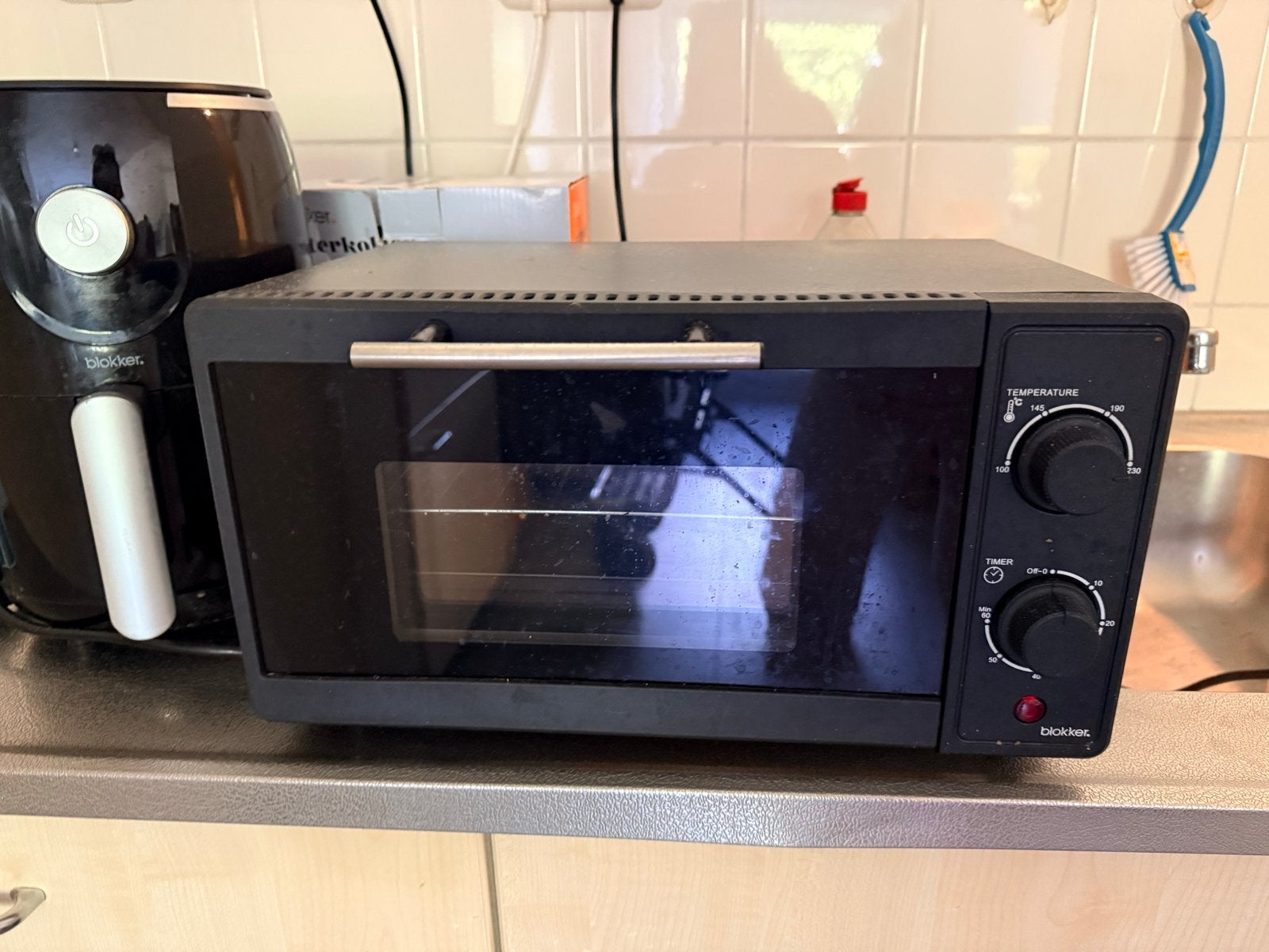 Blokker Mini-oven - Compact en Functioneel, Witgoed en Apparatuur, Ovens, Zo goed als nieuw, Vrijstaand, Mini-oven, Blokker, Minder dan 45 cm