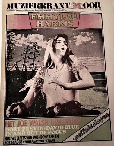 Muziekkrant OOR  *5* Emmylou Harris  cover (1976), Boeken, Ophalen of Verzenden, Gelezen, Muziek, Film of Tv