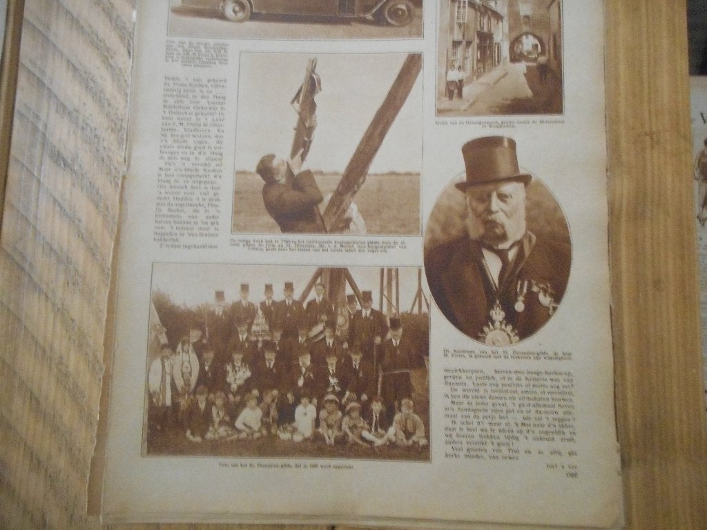 Tilburg. Gilden St. Joris en St. Dionysius. 1928., Ophalen of Verzenden, 1920 tot 1940, Nederland, Knipsel(s)