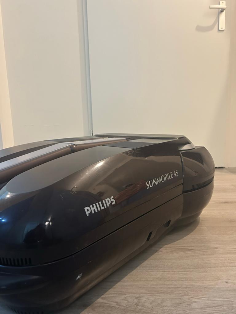 Philips Sunmobile 4S Zonnebank, Witgoed en Apparatuur, Zonnebanken en Gezichtsbruiners, Ophalen, Gebruikt, Zonnebank enkelzijdig