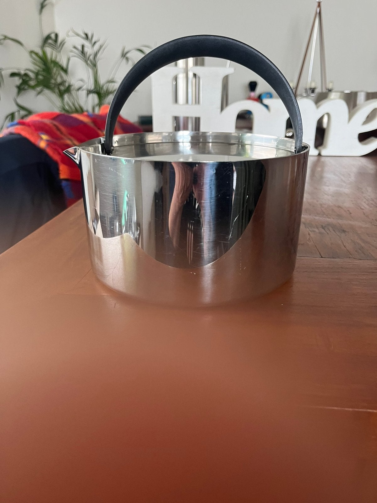 Nette Stelton waterketel / waterkoker EM, Gebruikt, Overige typen, Ophalen of Verzenden, Rvs