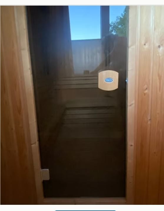 Mooie lampen sauna met philips  korte golf lampen, Ophalen, Zo goed als nieuw, Infrarood, Complete sauna